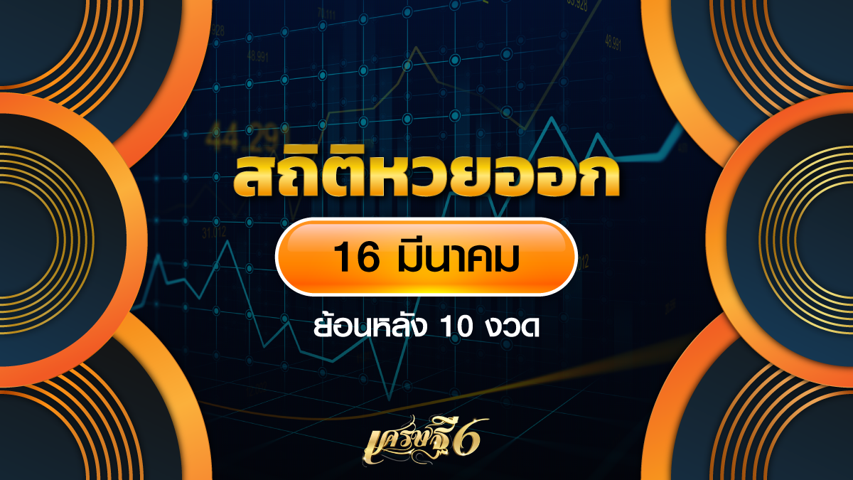 สถิติหวยออก 16 มีนาคม