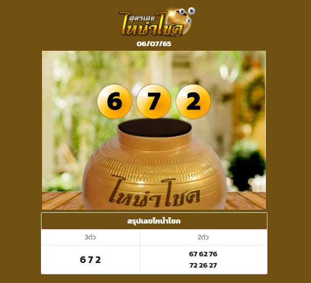 เลขล้วงไห