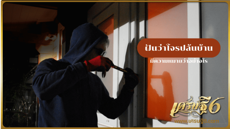 ฝันว่าโจรปล้นบ้าน